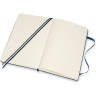 Блокнот MOLESKINE CLASSIC EXPANDED LARGE нелинованный, синий сапфир QP062EXPB20